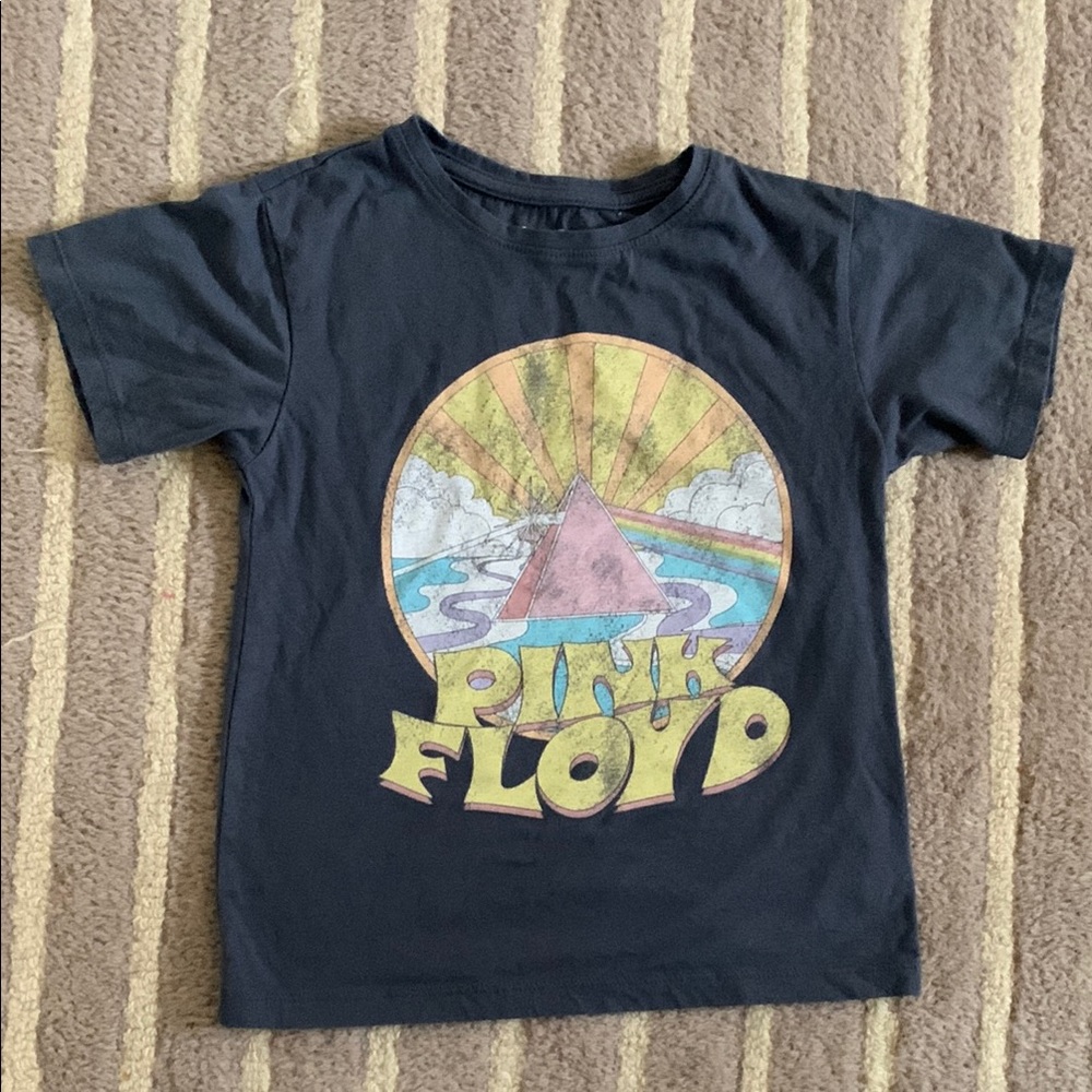 Pink Floyd Kids Graphic T-Shirt - Dark Gray (6/6x S)